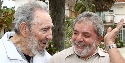 Lula e ditador Fidel Castro, Havana