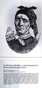 Catherine Latapie, primeiro milagre reconhecido de Lourdes