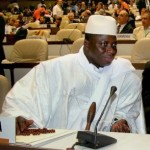 Yahya Jammeh, presidente de Gambia