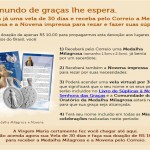 novena e medalha milagrosa