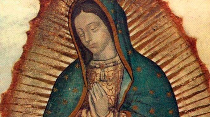 Virgem de Guadalupe, padroeira da América Latina.