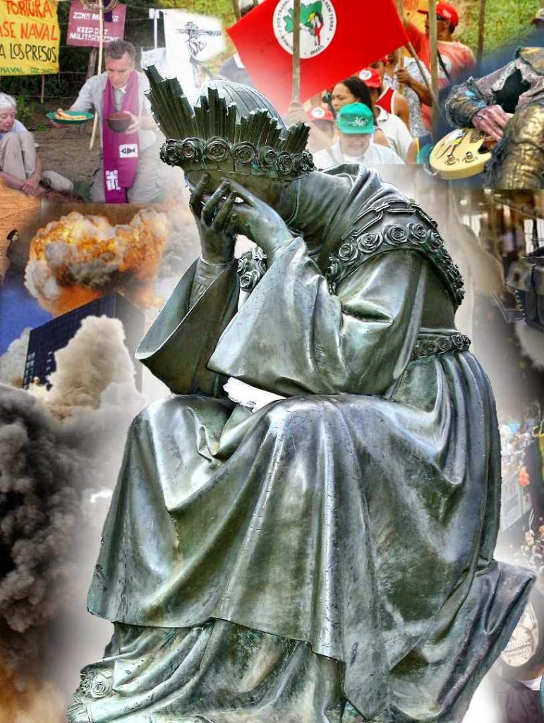 Nossa Senhora de La Salette chora por causa da revolução do mundo