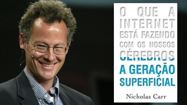 Nicholas Carr - autor do livro "A geração superficial: o que a internet está fazendo com os nossos cérebros"