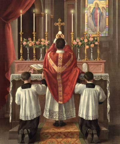 A Palavra de um homem, um sacerdote, é capaz de fazer descer do Céu o Filho de Deus, vivo, inteiro e imortal...