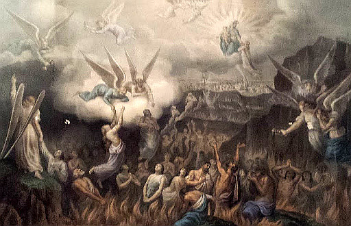 Os Anjos com as Almas do Purgatório Os Anjos com as Almas do Purgatório