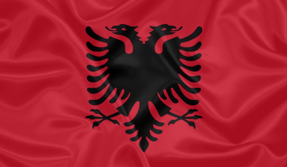 Albania-Bandeira