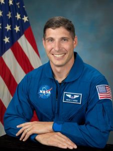 O astronauta americano Michael S. Hopkins