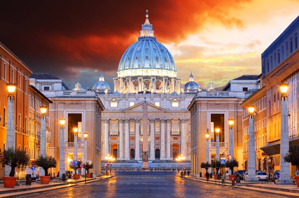 Basílica de São Pedro no Vaticano. Santa Igreja Católica Apostólica Romana