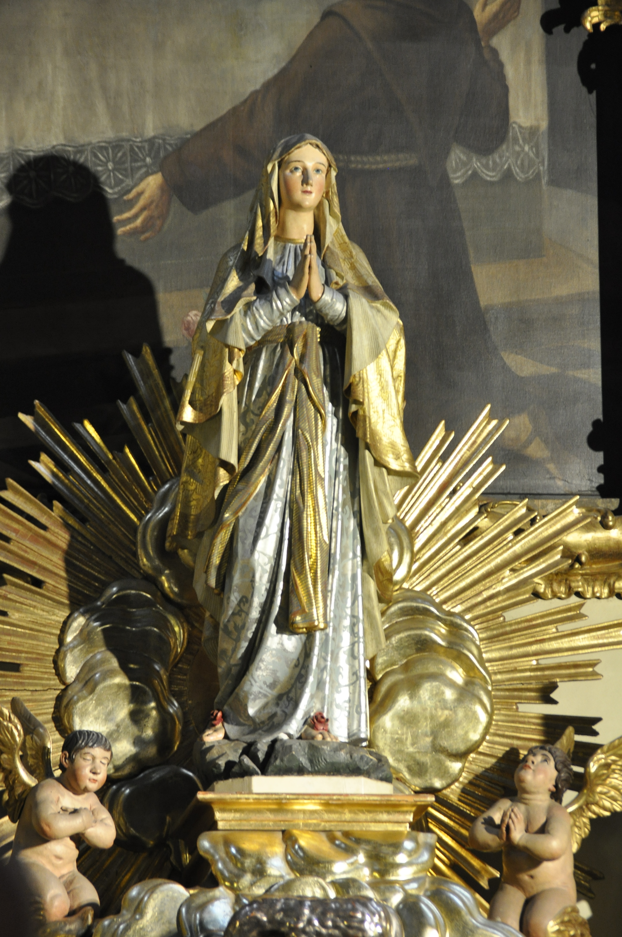 Altar à Nossa Senhora de Lourdes