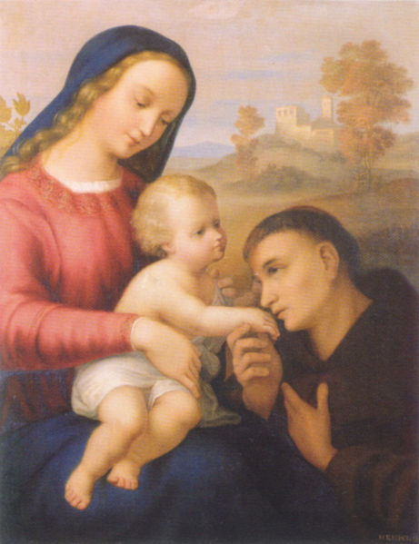 Santo Antônio e Nossa Senhora com o Menino, cuidado com superstições