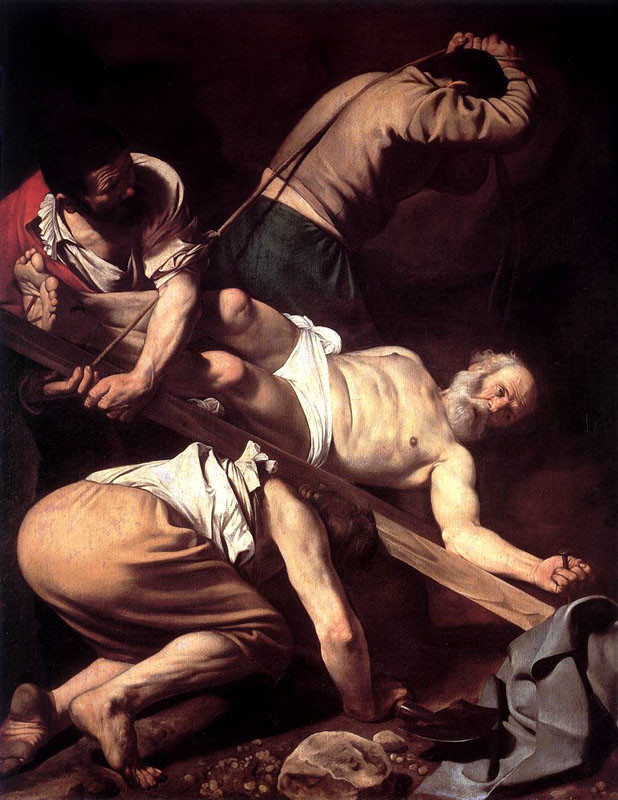 Crucifixão de São Pedro - Caravaggio