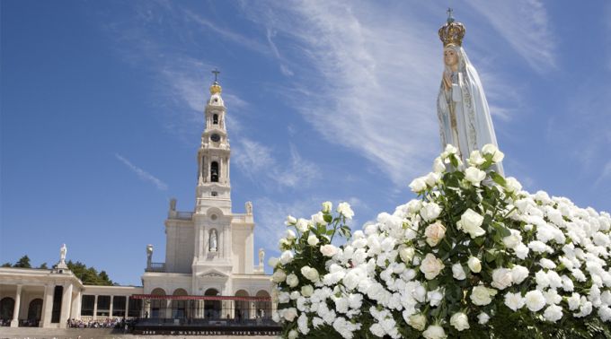 Nossa Senhora de Fátima. Foto: Santuário de Fátima.