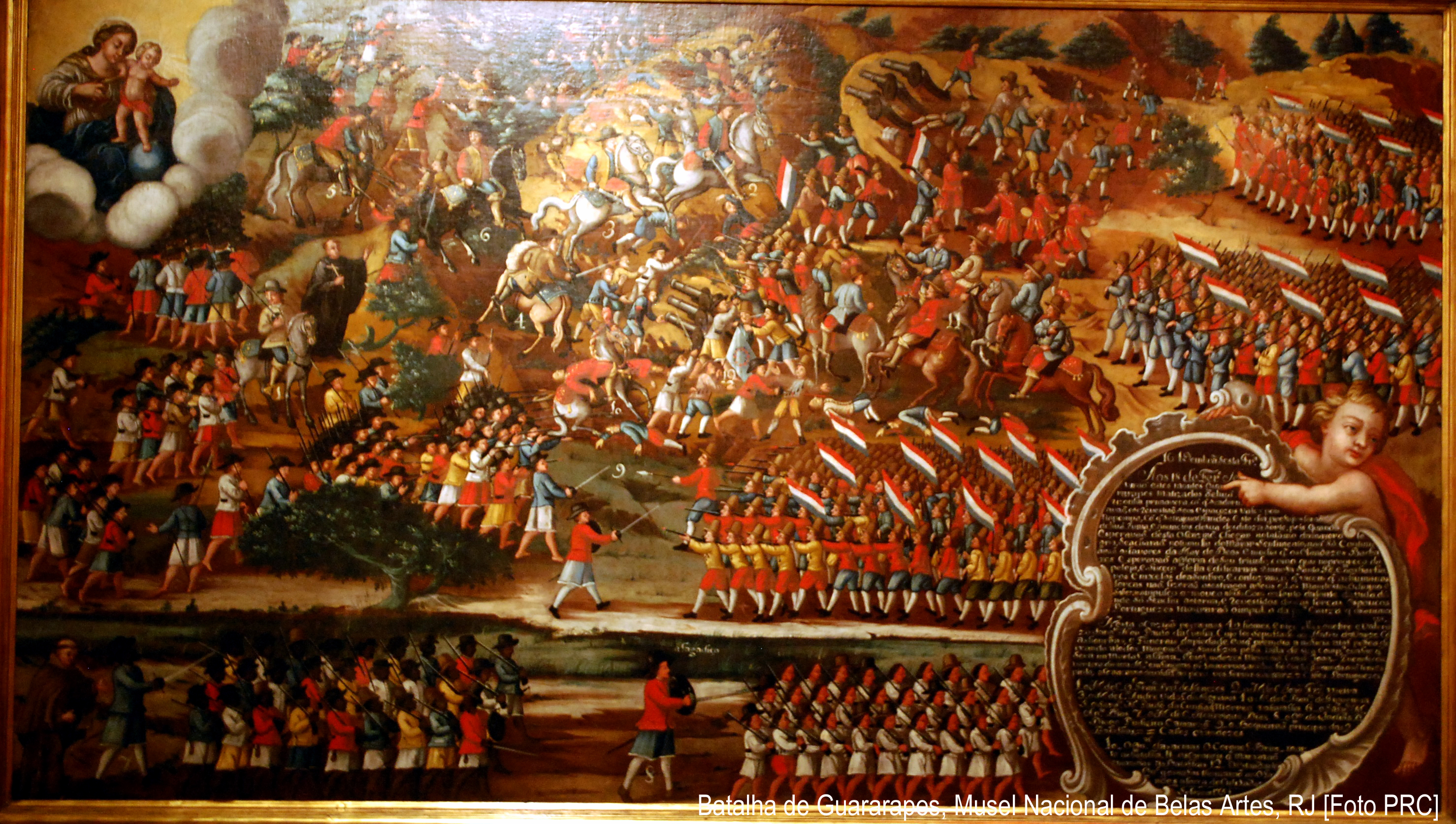 Batalha dos Guararapes, berço de muitos mártires. 