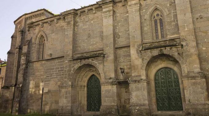Fachada do Convento de Santa Clara em Pontevedra à mais de 700 anos, hoje vazio!