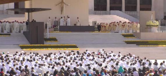 Celebração de canonização dos Santos Jacinta e Francisco Marto