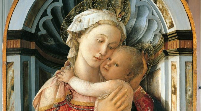 A Virgem e o Menino, Filippo Lippi