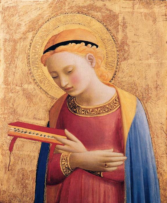 Virgem Maria - por Fra Angelico