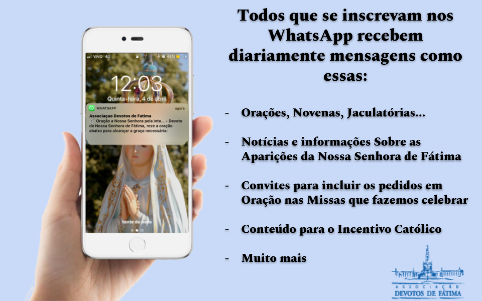 WhatsApp Nossa Senhora de Fátima