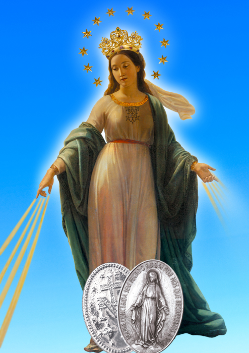 Imagem - Nossa Senhora das Graças_Medalha Milagrosa