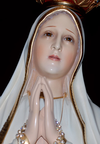 Estampa de Nossa Senhora de Fátima - Tamanho Menor