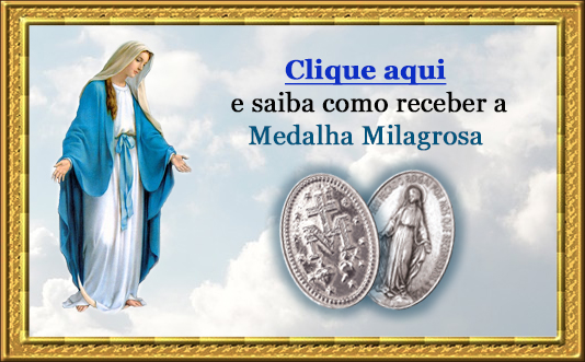 Botão - Medalha Milagrosa de Nossa Senhora das Graças