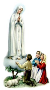 Nossa Senhora de Fátima e os Três Pastorinhos 