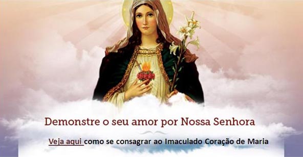 Botão - Apóstolos de Fátima no texto Novena a Nossa Senhora de Fátima – 2º Dia