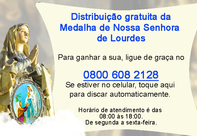 Medalha de Nossa Senhora de Lourdes