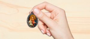 Medalha dos Corações de Jesus e Maria