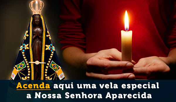 Vela Virtual a Nossa Senhora Aparecida